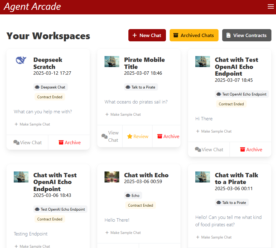 Workspaces